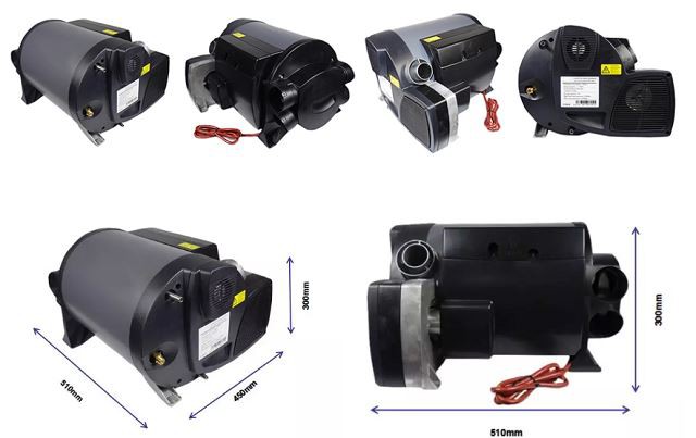 4kw 12v diesel air and water integrated car heater for truck