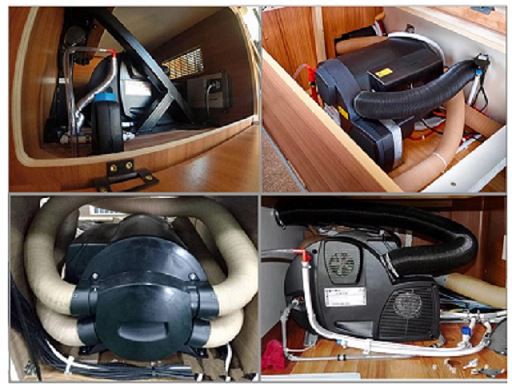 4kw 12v diesel air and water integrated car heater for truck