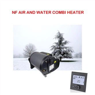 Chauffage combiné air et eau à essence