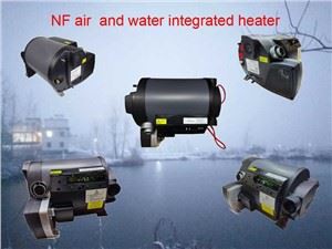 Chauffe-caravane à eau chaude et à gaz